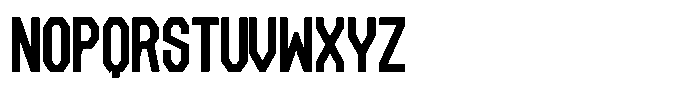 OS Hardline Regular Font UPPERCASE