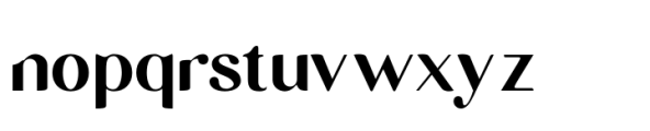OS Madhang Sans Font LOWERCASE