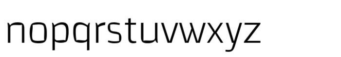 Osaca Extra Light Font LOWERCASE