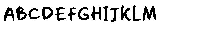 Osahay Font UPPERCASE