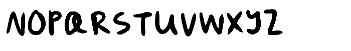 Osahay Font UPPERCASE
