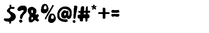 Osaka Moji Font OTHER CHARS