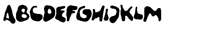 Osaka Moji Font UPPERCASE