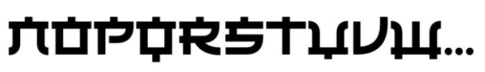Osaka Samon Font UPPERCASE