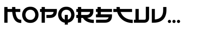 Osaka Samon Font LOWERCASE