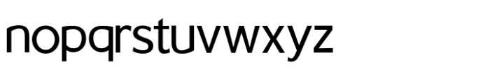 Osande Regular Font LOWERCASE