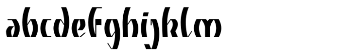 Oscarios Regular Font LOWERCASE