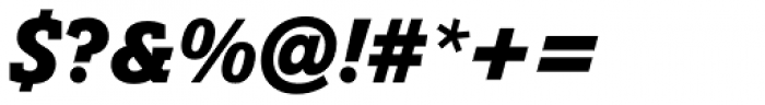 Osiris BQ Bold Italic Font OTHER CHARS