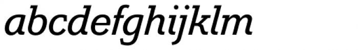 Osiris BQ Italic Font LOWERCASE