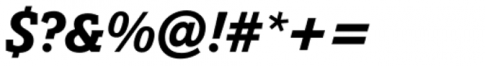 Osiris BQ Medium Italic Font OTHER CHARS
