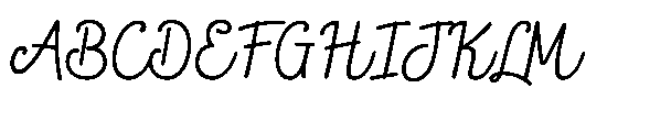 Oskadhon Font UPPERCASE