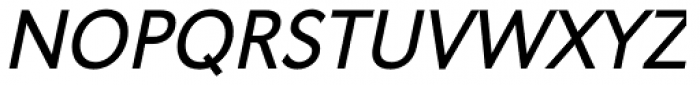 Oslo Bold Italic Font UPPERCASE