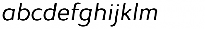 Osnova Alt Greek Italic Font LOWERCASE