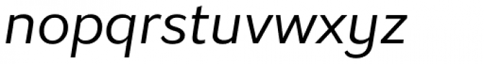 Osnova Alt Std Italic Font LOWERCASE