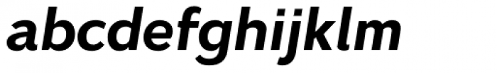 Osnova Navigation Cyrillic Bold Italic Font LOWERCASE