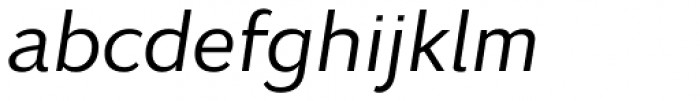 Osnova Navigation Cyrillic Italic Font LOWERCASE
