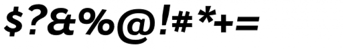 Osnova Navigation Std Bold Italic Font OTHER CHARS