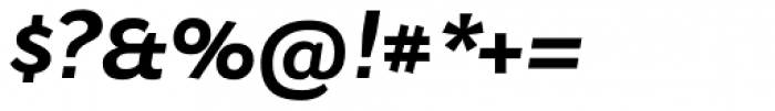 Osnova Small Caps Std Bold Italic Font OTHER CHARS