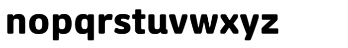 Oso Sans Bold Font LOWERCASE