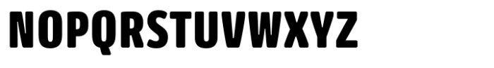 Oso Sans Condensed Black Font UPPERCASE