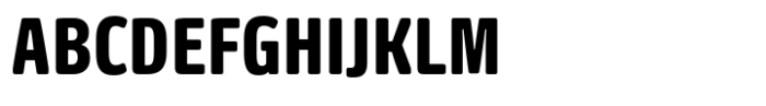 Oso Sans Condensed Bold Font UPPERCASE