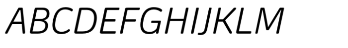 Oso Sans Light Italic Font