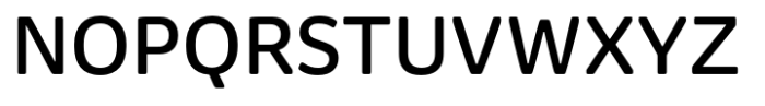 Oso Sans Regular Font UPPERCASE