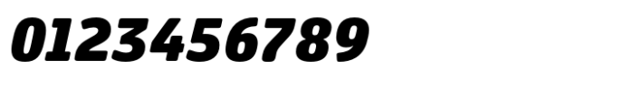 Oso Sans SemiCondensed Black Italic Font OTHER CHARS