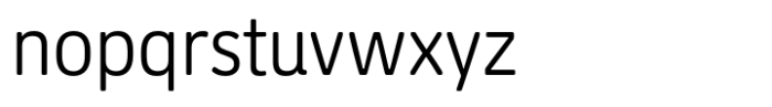 Oso Sans SemiCondensed Light Font LOWERCASE