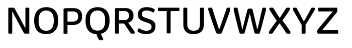 Oso Sans Variable Regular Font UPPERCASE