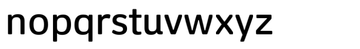 Oso Sans Variable Regular Font LOWERCASE