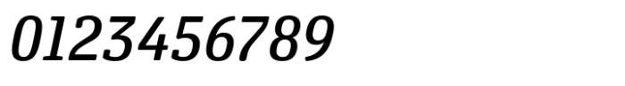 Oso Serif SemiCondensed Italic Font OTHER CHARS