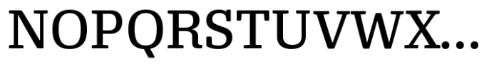 Oso Serif Variable Regular Font UPPERCASE