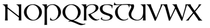 Ossian EF SC Font UPPERCASE