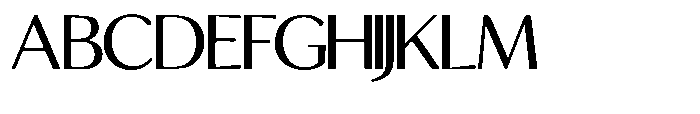 Ostera Font UPPERCASE