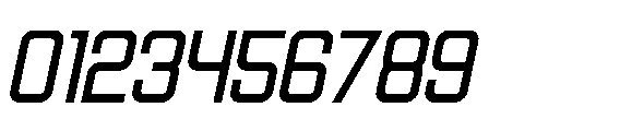 Osure Italic Font OTHER CHARS