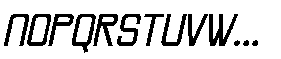 Osure Italic Font UPPERCASE