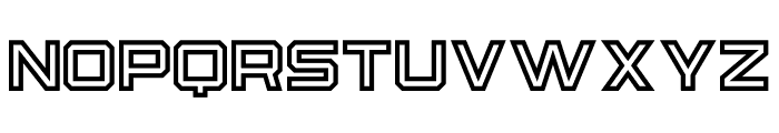 Osmica Bold Inline Font LOWERCASE