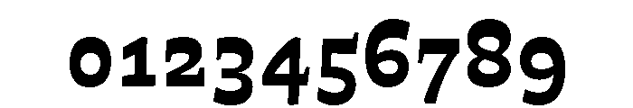 Otta Arabic Heavy Font OTHER CHARS