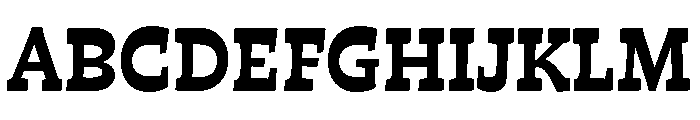Otta Arabic Heavy Font UPPERCASE
