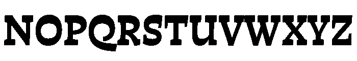 Otta Arabic Heavy Font UPPERCASE