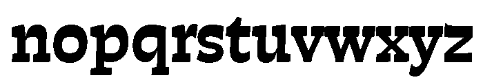 Otta Arabic Heavy Font LOWERCASE