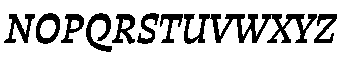 Otta PE Bold Italic Font UPPERCASE