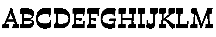 Otta PE Display Bold Font UPPERCASE