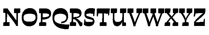 Otta PE Display Bold Font UPPERCASE