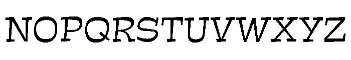 Otta Pe Light Font UPPERCASE