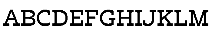 Otta Pe Medium Font UPPERCASE