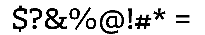 Otta Pe Semibold Font OTHER CHARS