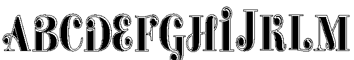 OTSKO Bold Font UPPERCASE