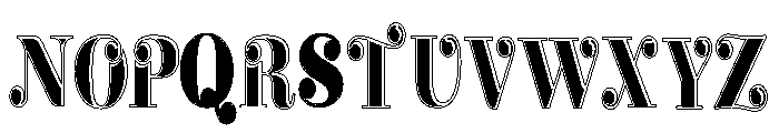 OTSKO Bold Font UPPERCASE